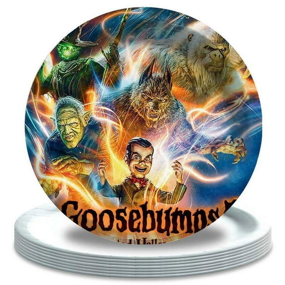 Goosebumps Paper Plates Party Decorations Tableware Supplies Birthday Disposable Dinner