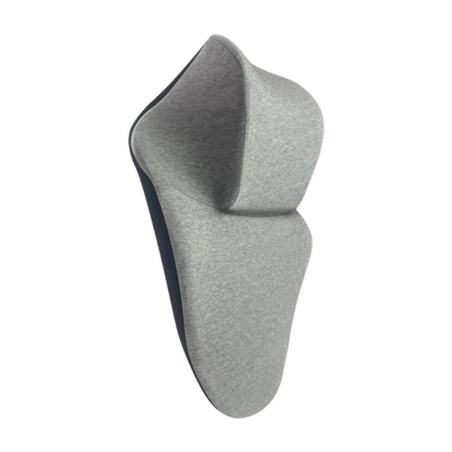 DOLITY Neck Pillow for Office Chair Ergonomic Back Cushion Worker Heighten Backrest Gray