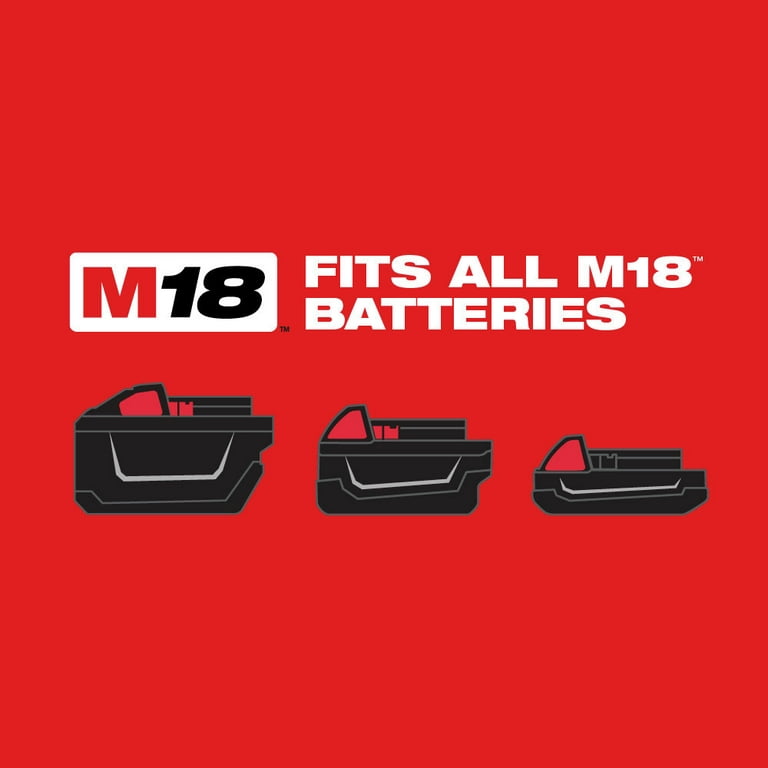 Milwaukee 2696-26 M18 6-Tool Combo Kit w/ Two FREE 2630-20 M18 6-1/2