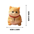 thumbnail image 3 of Cute Kitty Soft Toys Stress Relief Sensory Christmas Gifts for Kitty Lovers, Super Soft Plush Cat Stress Ball Anxiety Relief Party Favors Home Decor, 3 of 7