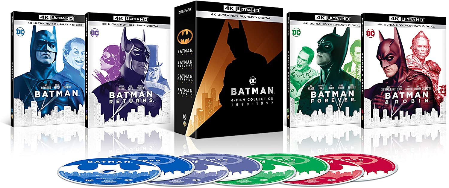 Batman 4K Film Collection (4K Ultra HD + Blu-Ray) 