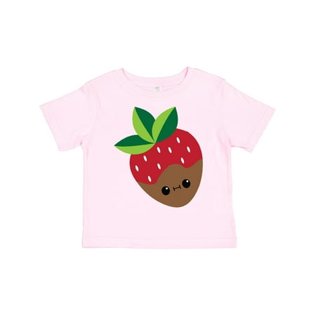 

Inktastic Kawaii Chocolate Strawberry Gift Toddler Boy or Toddler Girl T-Shirt