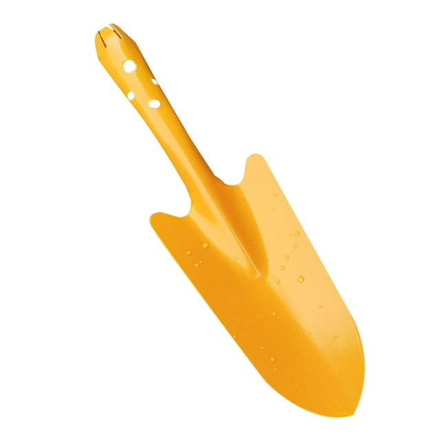 Paleta De Jardín - Pala De Mano De Jardín De Acero Al Carbono Resistente con Agarre Ergonómico - Más Fuerte Que El Acero Inoxidable,Yellow1.23cp