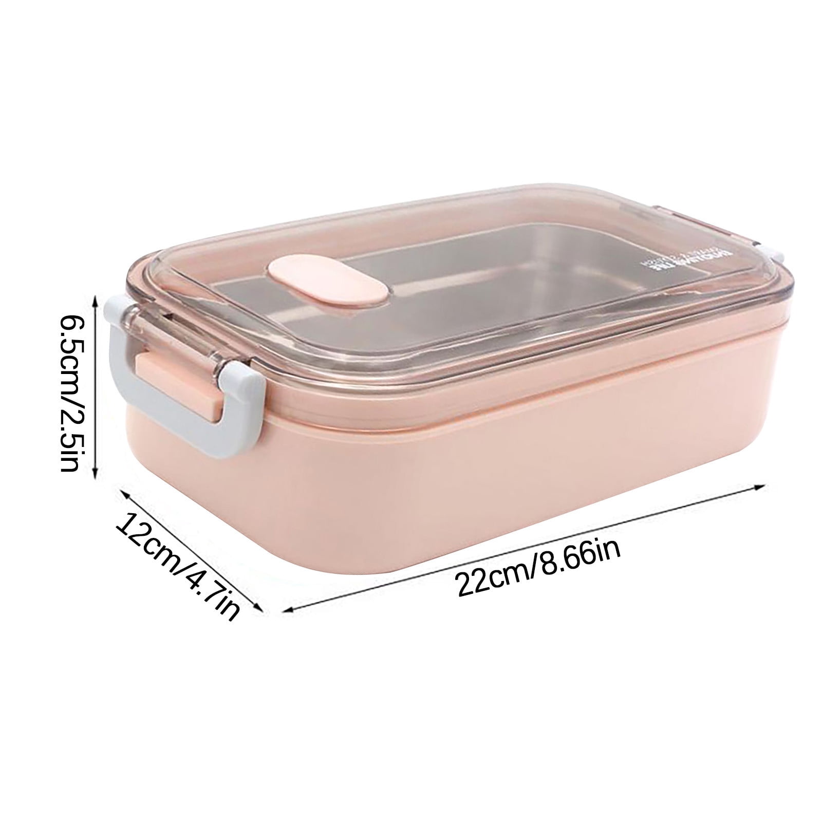 Microwave Lunch Box Japanese Wood Bento Box 2 Layer Container Storage New
