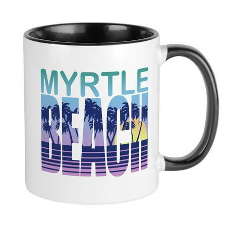 

CafePress - Myrtle Beach Mug - Ceramic Coffee Tea Novelty Mug Cup 11 oz