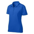 thumbnail image 5 of Yellow Rooster Women's Dri-Mesh Pro Female Polo T-Shirts Royal XS, 5 of 6