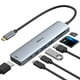 thumbnail image 1 of Adaptador HDMI USB C Hub MOKin 7 en 1 con lector de tarjetas SD/TF 100W PD, 1 of 7