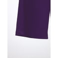 thumbnail image 6 of Hansber Boys Girls Liturgical Praise Dance Trousers Elastic Loose Performance Bottoms Celebration of Spirit Palazzo Pants Purple 6, 6 of 7