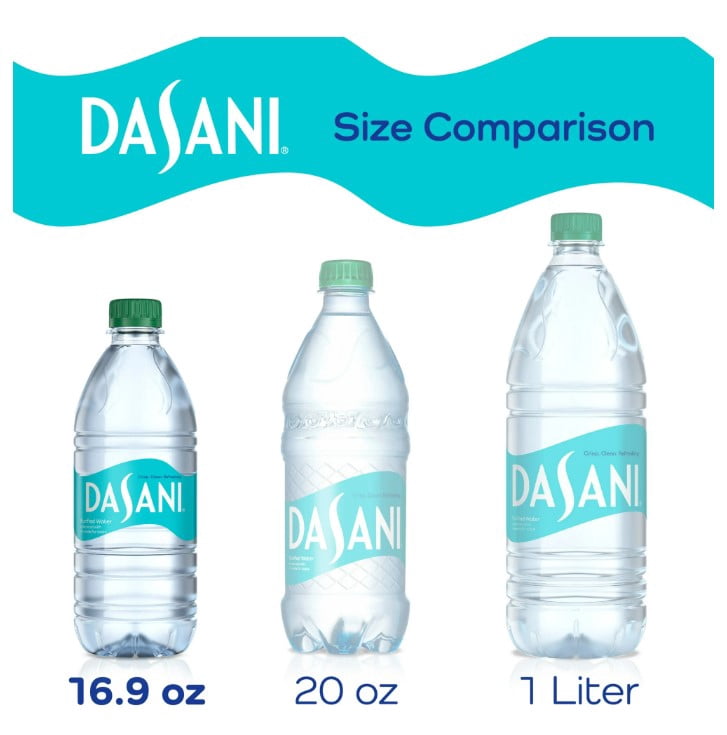 DASANI Purified Water Bottle Enhanced with Minerals 15 Pack16.9 fl oz Plastic Bottle