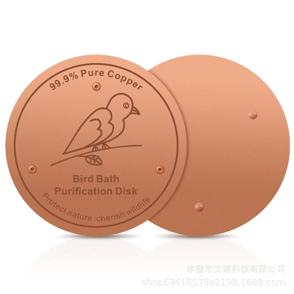 Tong Bird Bath Water Automatic Cleaning Device For Outdoor Garden Keep Fresh Clear Pool Debris Bird Feeder