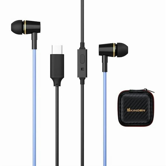 Air Tube Headphones USB C Headphones Wired for iPhone 16 15, Type C Earbuds Earphones with Microphone Noise Cancelling for iPad,Google Pixel 8 7 6A 5 Samsung-Not for 3.55mm and Lightning Connector