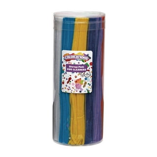 Colorations Pipe Cleaners, Yellow - Pack of 100