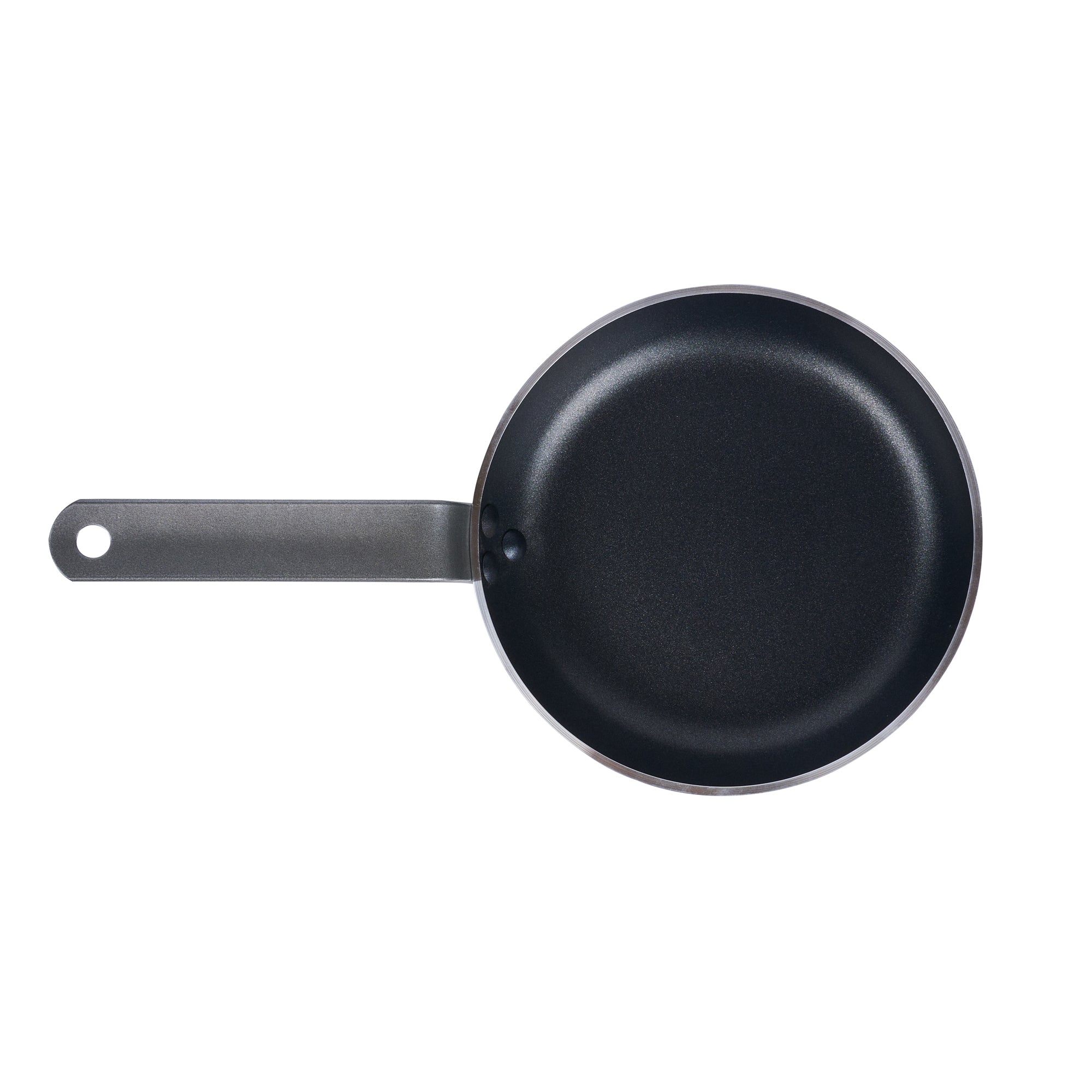 Restaurantware-Met Lux 8 Inch Frying Pan, 1 Induction-Ready Cooking Pan - No-Stick, Compatible With All Cooktops, Aluminum Skillet, Oven-Ready, Ergonomic Handle