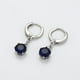 thumbnail image 5 of Clasicos Aretes Dama Colgantes Swarovski Zafiro Oro 14K Lam azul Unitalla, 5 of 7