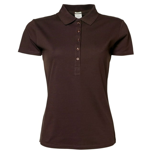 Tee Jays Polo de Luxe Extensible à Manches Courtes pour Femmes