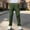Army Green, variant on Boys Twill Chino Pants Straight Leg Causal Elastic Waist Regular Fit Stretch Kids School Uniform Pants Black Size 12-13Years