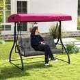 thumbnail image 6 of Outdoor Swing Cushions 60”, Porch Swing Cushions Thicken 4", Anti-Fading Patio Swing Chair Pads, Waterproof Bench Cushions, Swing Chair Cushion for Outdoor Canopy Swing Glider, 6 of 7