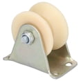 thumbnail image 1 of Groove Wheel, E Wheel Heavy Ball Bearing With 2.5mm Bracket For Various Lifting Equipment For Tower Crane Accessories For Moving Door For Wire Rope Guide Wheel, 1 of 8