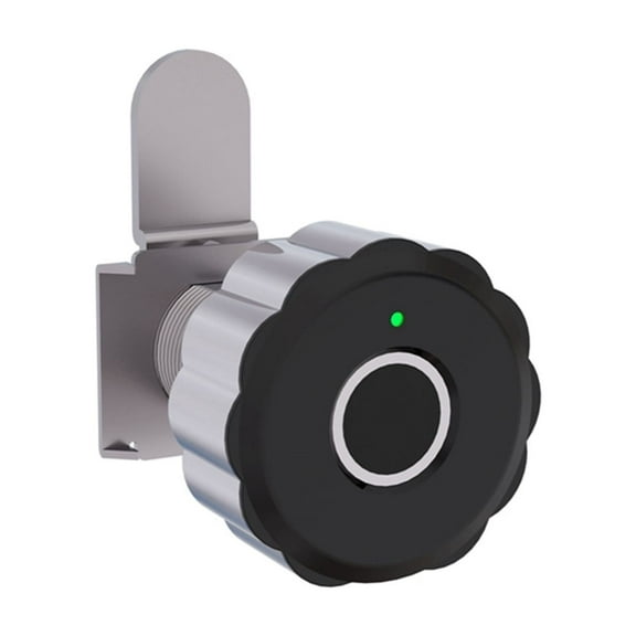 Fingerprint Lock Cabinet APP Smart Lock Fingerprint Recognize 20 Group Fingerprint Storage Drawer File Cabinet Door Lock ,Flexible Password Options