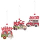 thumbnail image 4 of Bewildely Astillas colgantes de , colgantes con forma de coche con cordón, artesanías DIY, decoraciones de ambiente para Festival, regalos para Kits de decoración para fiestas, 4 of 6
