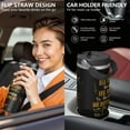thumbnail image 6 of 1pc Belief 30oz Tumbler with Straw & Handle - Insulated Stainless Steel Cup | Holiday Gift for Man Women (Christmas, Valentine's, Birthday), 6 of 7