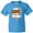 Pacific Blue, variant on I Wear Orange for My Mommy Multiple Sclerosis Awareness Youth T-Shirt