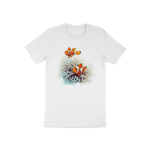 Cool Aquarium Clownfish Tropical Coral Reef Fish Fisher Gift T-Shirt Aquarium Clownfish Fish Birthday Holiday Presents Tshirt