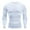 White, variant on Hontri Men T Shirts Mens Fitness Long Sleeve Running Sports T Shirt Men Thermal Muscle Athletic Gym Compression Clothes Black Xl
