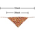 thumbnail image 5 of Thanksgiving Dog Bandana Fall Autumn Reversible Triangle Bibs Scarf Accessories for Dogs Cats Pets, 5 of 5