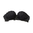thumbnail image 1 of Aayomet Bralettes for Women Lace Set: Small Chest Enhancing Gathering & Anti Sagging Bra With Side Breast Control (Black, A), 1 of 3