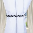 thumbnail image 1 of WIFKLSIIPG Ropes Tie Backs for Window Curtain Cord Buckle Tiebacks Tie Backs(Black), 1 of 4