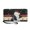 Christmas Cow Print, variant on Christmas Gingerbread Man Zipper Closure Long Wallet for Shopping Dating Travel, PU Leather Wrist Strap Coin Purse