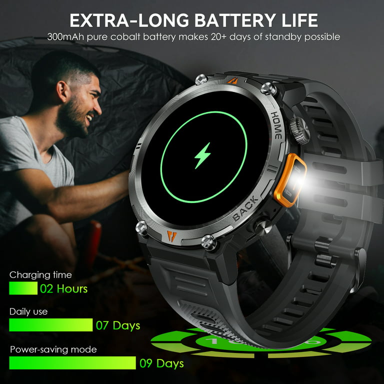 EIGIIS Smart Watch 3ATM Waterproof 2023 Original Design For Men Bluetooth  Call Health Monitor With Flashlight 100+ Sports Modes - AliExpress