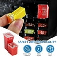 thumbnail image 4 of 20PCS Car Fuses Assortment Kit, Tall/Standard and Low Profile Box Shaped Fuses for Pickup Trucks, Cars, RVs, and SUVs, 4 of 6