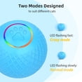 thumbnail image 2 of Toy Ball for Cats - Remote Control Pet Toy LED Flashing Dual Mode, 2 of 8