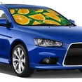 thumbnail image 3 of Goofa Orange Printed Car Windshield Sunshade,Foldable Reflective Sun Visor,UV Protection Heat Blocker Sunshade,Car Cooling Accessory-, 3 of 7