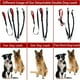 thumbnail image 2 of Correa doble para perro, sin enredos, para 2 perros de hasta 180 libras, cómodas asas acolchadas dobles ajustables, bolsas para excrementos de mascotas adicionales para los mejores regalos (correa do, 2 of 4