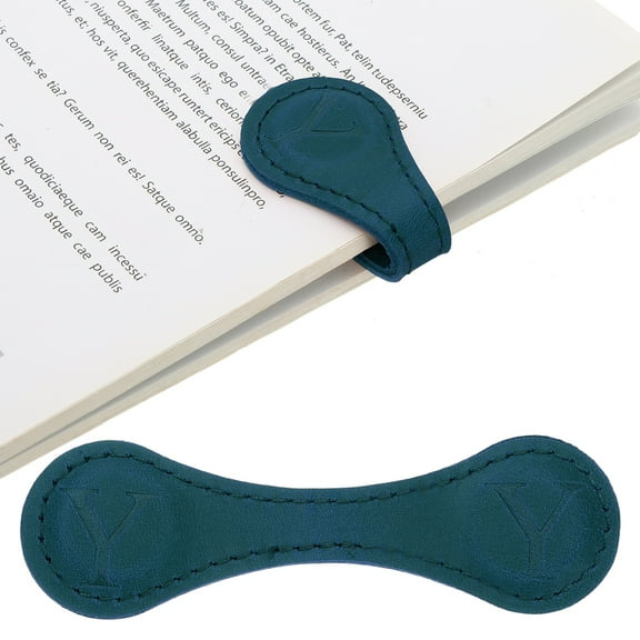 Magnetic Bookmarks, Initial Book Marks Letter Y Magnet Page Markers for Book Reading Men Women Teacher Reader Book Lover Writers, Blue