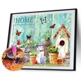 thumbnail image 2 of Cuadros Decorativos 5D Diamond Painting Kit DIY Potted Flower Full Round Drill Mosaico Imagen de pared Likrtyny embutido en tela, 2 of 9