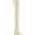thumbnail image 5 of Women's Over The Knee Wedge Heel Boots Pointed Toe Thigh High Boot, 5 of 6