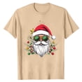 thumbnail image 2 of Tops para hombre, blusas y camisas de manga corta con cuello redondo para hombre, camiseta informal con cuello redondo y estampado para hombre, blusa de manga corta, blusa de poliéster para hombre, 2 of 4