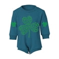 thumbnail image 2 of Coerni Baby Onesie Bodysuits 1st Birthday Outfit St Patricks Day Romper Bodysuit Soft Graphic Oversized Button Sweatshirt Jumpsuit, 2 of 6