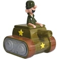 thumbnail image 1 of Westland Giftware Beetle Bailey in Tank Ceramic Cookie Jar, 10.75-Inch, 1 of 2