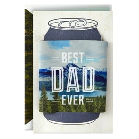 Hallmark Signature Father's Day Card for Dad with Gift (Removable Drink Holder)