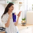 thumbnail image 5 of Yayeee 40oz Stainless Steel Tumbler with Straw and Handle Double-Wall Insulated Travel Water Bottle, Blue Road, 5 of 8