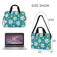 thumbnail image 3 of FORMRS 16" Laptop Sleeve Bag Carrying Case with Handle Travel Shoulder Briefcase, Small Daisy, 3 of 8