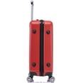 thumbnail image 2 of TUCCI ITALY Lustria Hardside Spinner Luggage 3-Piece Set 20/24/28", Scratch Resistant, Lightweight - Red, 2 of 8