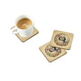 thumbnail image 2 of Carolines Treasures DAC2153FC 0.15 x 3.5 x 3.5 in. Havanese & Flowers Foam Coasters - Set of 4, 2 of 5