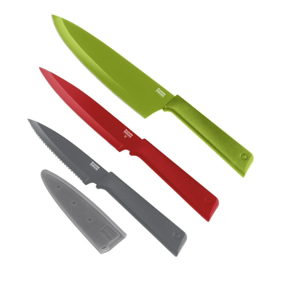 Kuhn Rikon Colori  Professional 3 Piece Knife Set