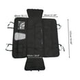 thumbnail image 4 of Unique Bargains 1 Pc Load-bearing Car Seat Cover with Safety Belts Hanging Ropes for Pet Black Blue, 4 of 6